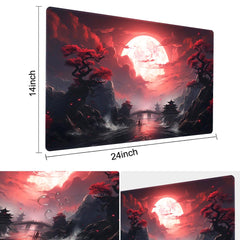 SIXTORE MTG Playmat soft fabric surface promotes smooth card movement