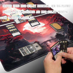 SIXTORE MTG Playmat storage bag included for easy transport and organization