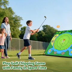 SJEhome golf chipping game accuracy practice helps refine short shots.