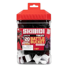Skibidi Toilet Battle Bucket Mystery Titan for exciting unboxing.