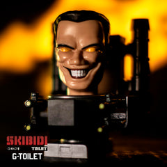 Skibidi Toilet Collector figures arranged for vibrant desk or shelf decor.