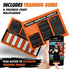 Skill Blox two-dice set enhances training variety during sessions.