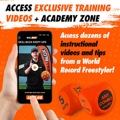 Skill Blox lightweight design supports portable practice at park or garden.
