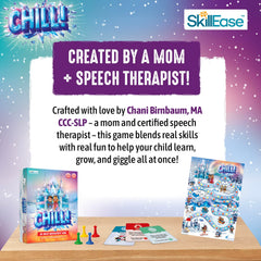 SkillEase CHILL deep breathing scene supports relaxed breathing during therapy sessions.
