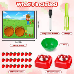 SkilLify bowl and tongs for organized counting and sorting
