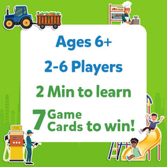 Skillmatics Around Town travel-friendly design fits game nights, parties, and road trips.