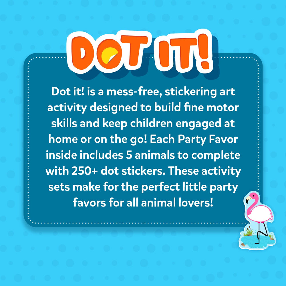 Skillmatics Dot It set supports fine motor skills during sticker art time.