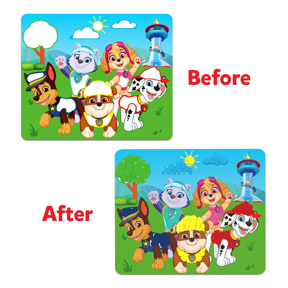 Skillmatics Dot It Sticker Art PAW Patrol no-glue design ensures mess-free creativity