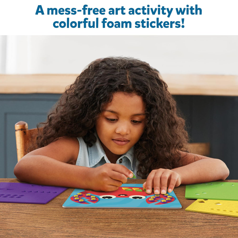 Skillmatics Foam Sticker Art clownfish board boosts imagination with easy sticker layering