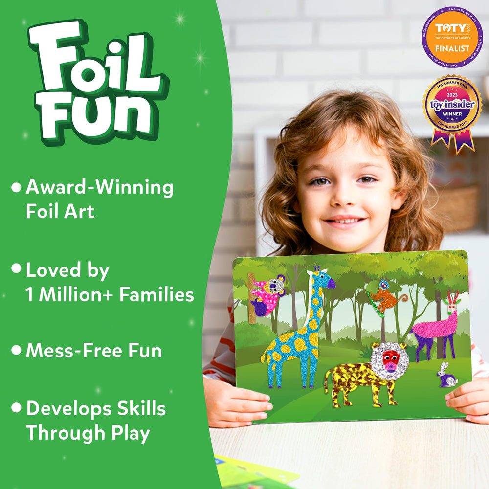 Skillmatics Foil Fun horse foil art: vibrant storytelling with no glue required