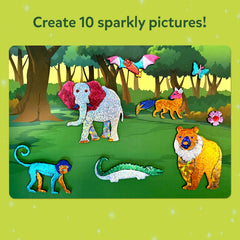 Skillmatics Foil Fun Animals Tiger image for engaging, mess-free art sessions.