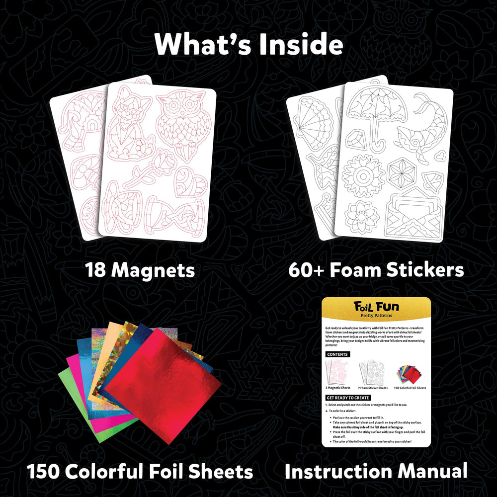 Skillmatics Foil Fun colorful foil sheets for quick decorating