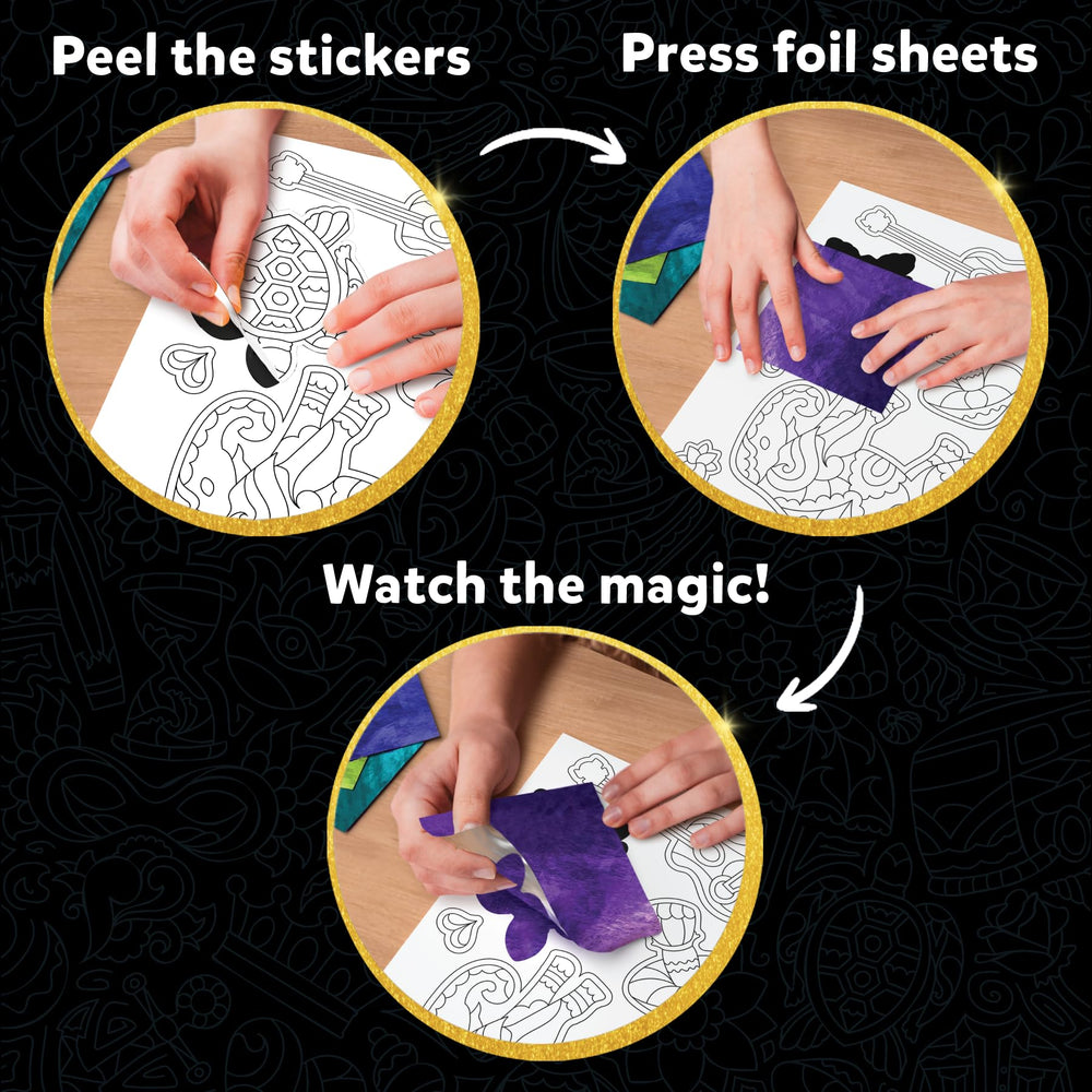 Skillmatics Foil Fun transforms laptops and notebooks with shimmering accents