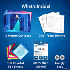 Skillmatics Foil Fun sticker assortment fuels imaginative character scenes and color.