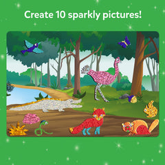 Skillmatics Foil Fun sticker pack: diverse foam stickers fuel creative layer-building