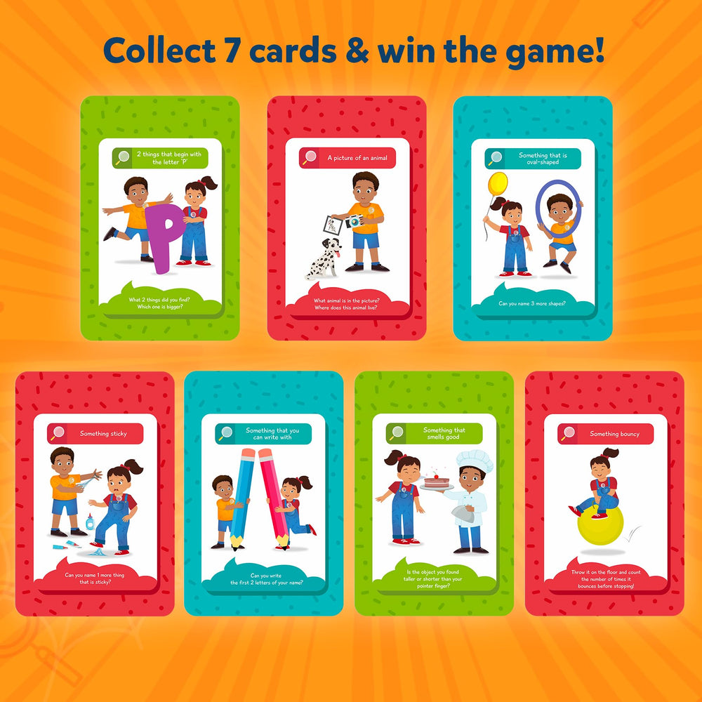 Skillmatics Found It family-friendly gameplay supports kids and adults playing together.