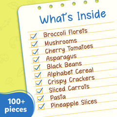 Skillmatics Grocery Set alphabet cereal promotes letter recognition during playtime
