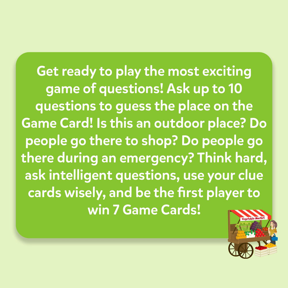 Skillmatics Guess in 10 Around Town strengthens communication and decision making in a fun format.