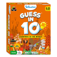 Colorful Skillmatics Guess in 10 Countries cards support learning on trips.