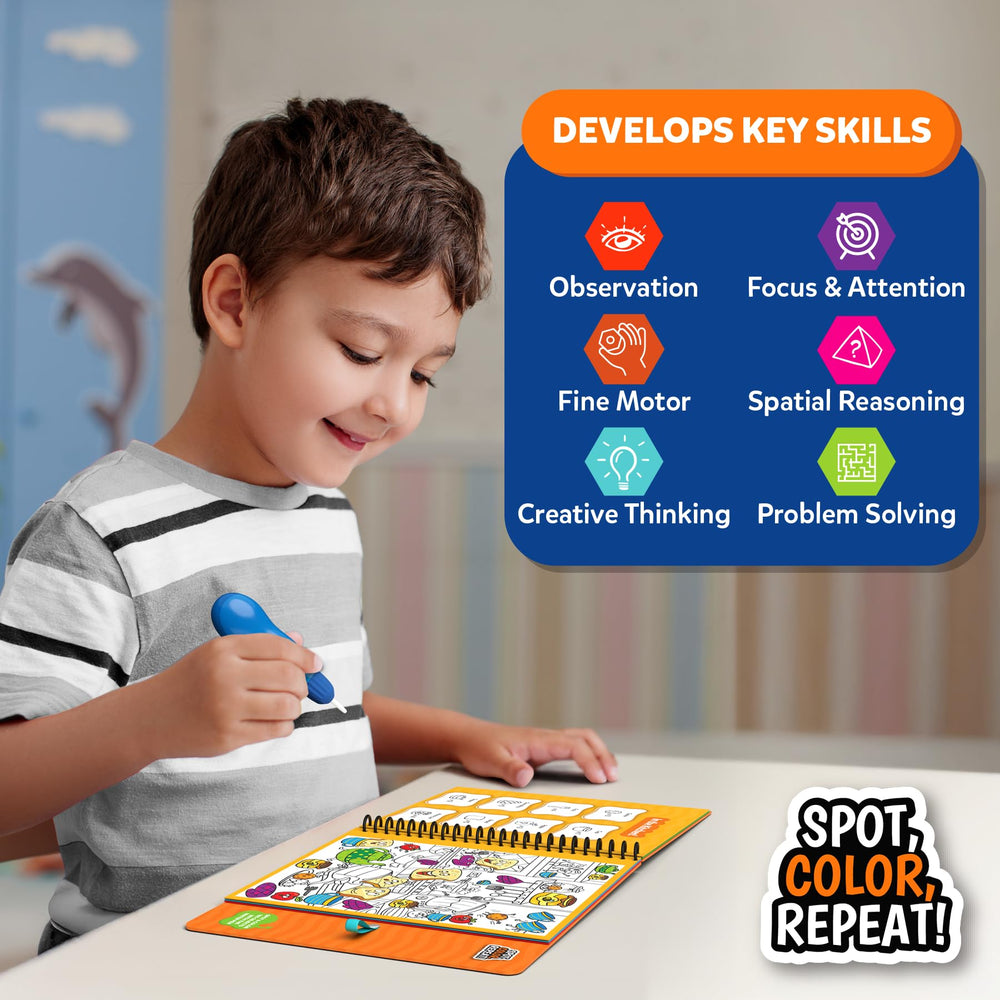 Skillmatics-mess-free-play-session emphasizes safe, water-based fun with zero mess versatility.
