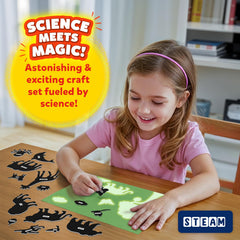 Skillmatics stencil pack enables imaginative scene design with templates.