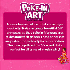 Skillmatics Poke-in Art 700+ fabric squares for vibrant gowns
