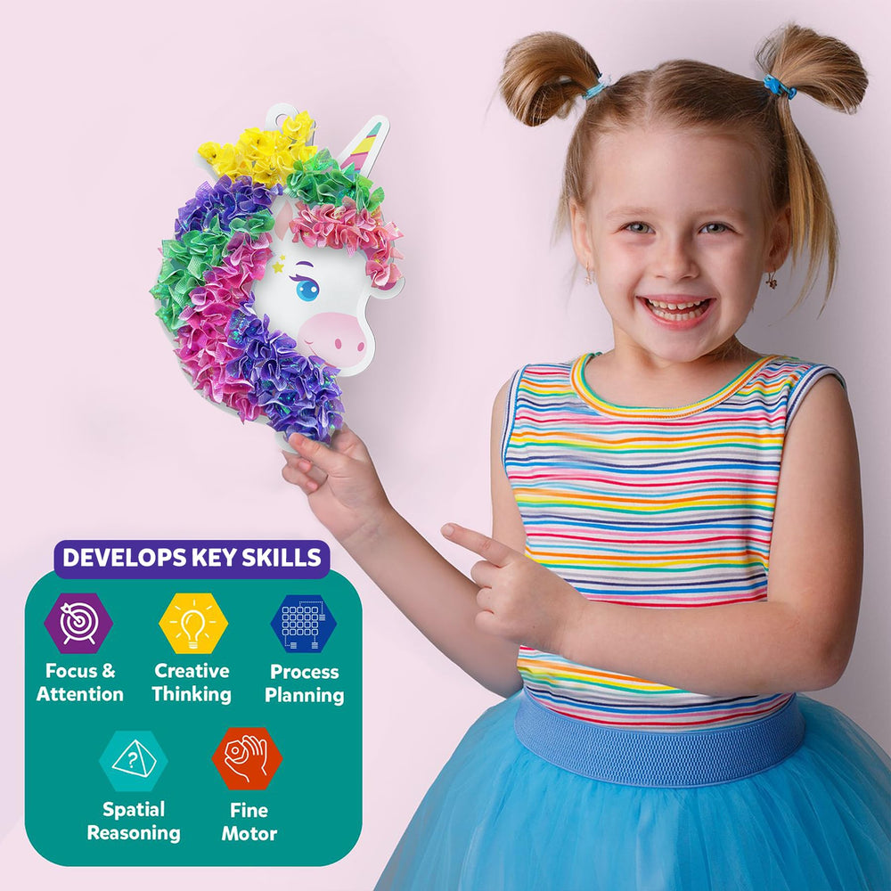 Skillmatics Poke-in Art glitter string adds sparkle for hanging decor