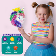 Skillmatics Poke-in Art glitter string adds sparkle for hanging decor