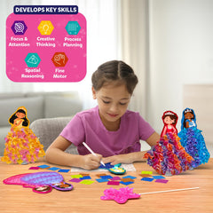 Skillmatics Poke-in Art pad protects surfaces during crafting