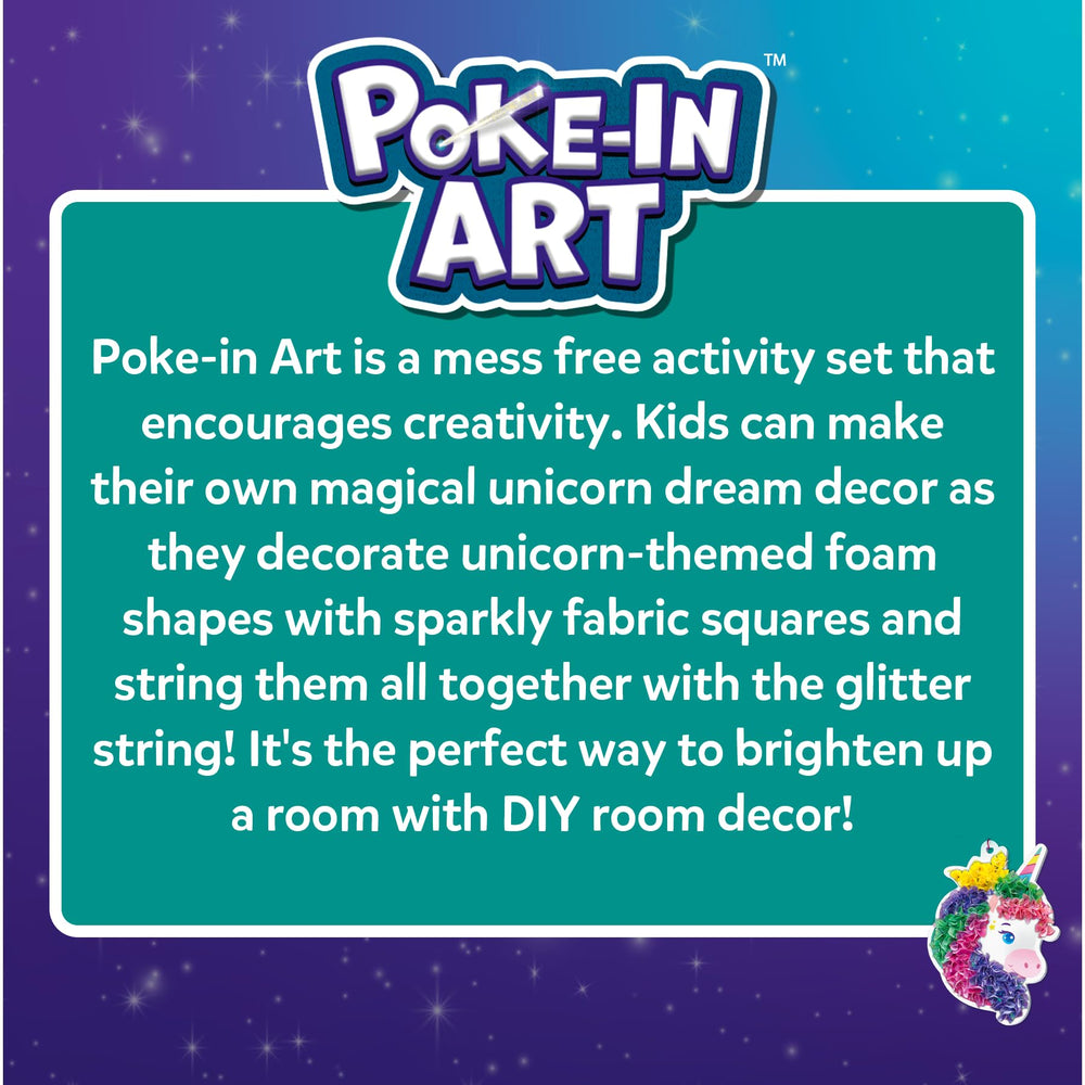 Skillmatics Poke-in Art rainbow hanging decor transforms rooms with whimsy