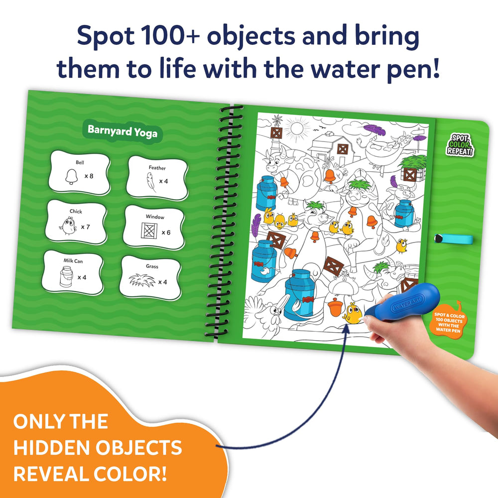 Skillmatics Water Spotter animal search boards boost focus and creativity
