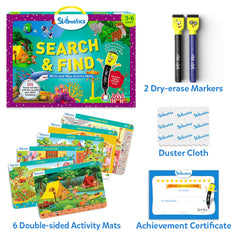 Skillmatics mats in use by children to boost observation and matching skills.