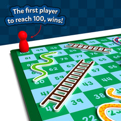 Skillmatics Snakes & Ladders magnetic pieces ensure a tidy, mess-free play experience