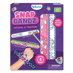 Skillmatics Snap Bandz unicorn band ready for wearable art and imaginative play.