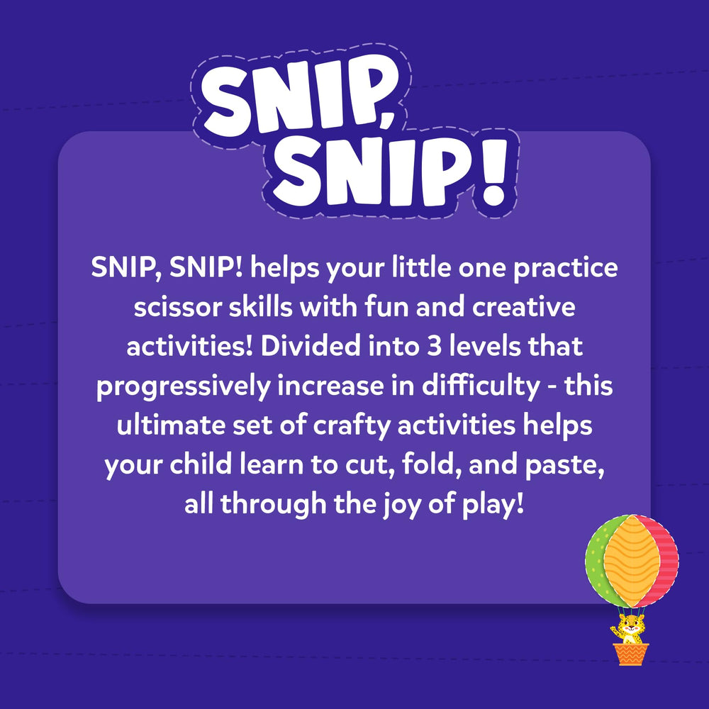 Skillmatics Snip Snip gift-ready set makes a thoughtful educational present.