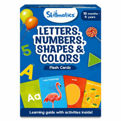 Skillmatics thick flash cards letters—vivid imagery to teach letters and phonics.