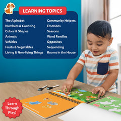 Skillmatics travel-friendly design makes learning on the go simple during trips