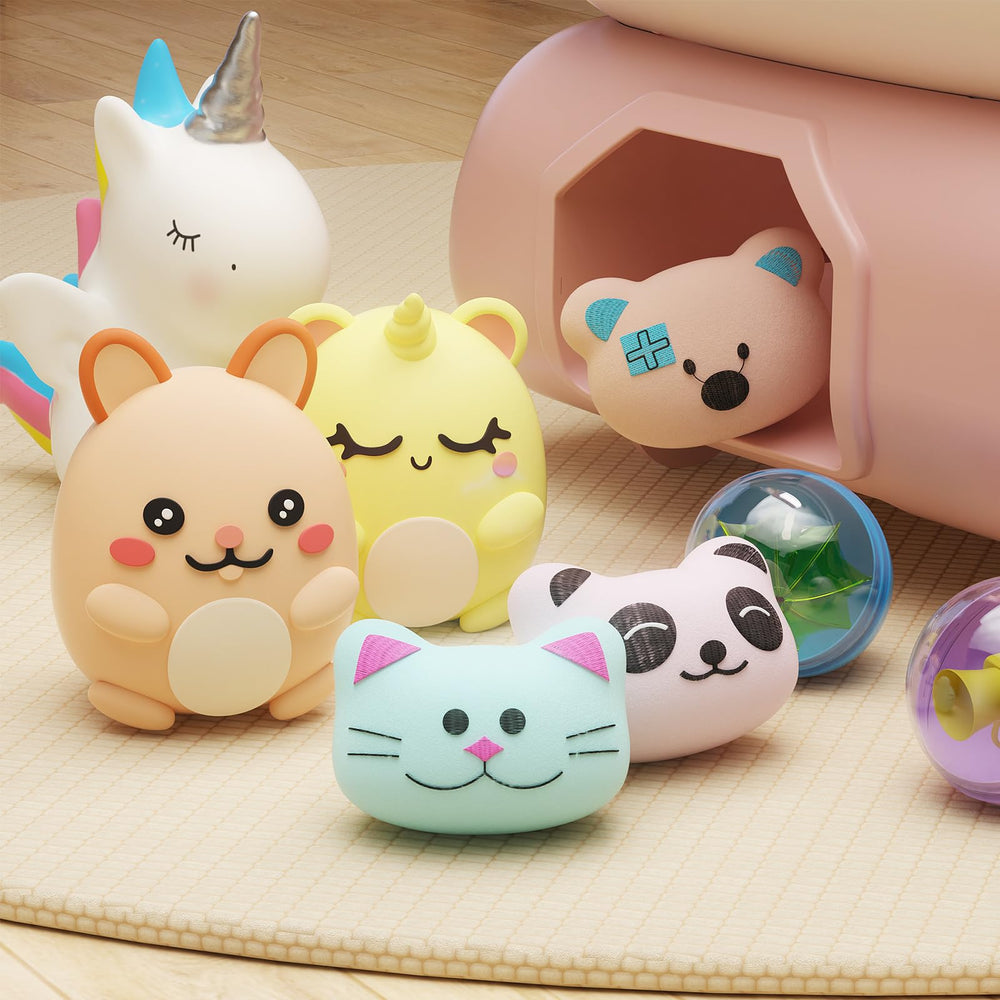 Skirfy Claw Machine's 360-degree rotation enables easy prize grabbing from different angles.