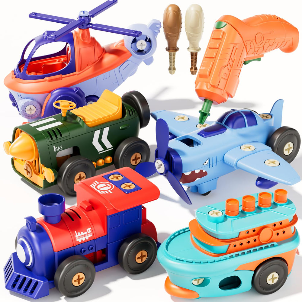 Skirtoy Take-Apart Electric Building Toy construction truck for hands-on STEM play