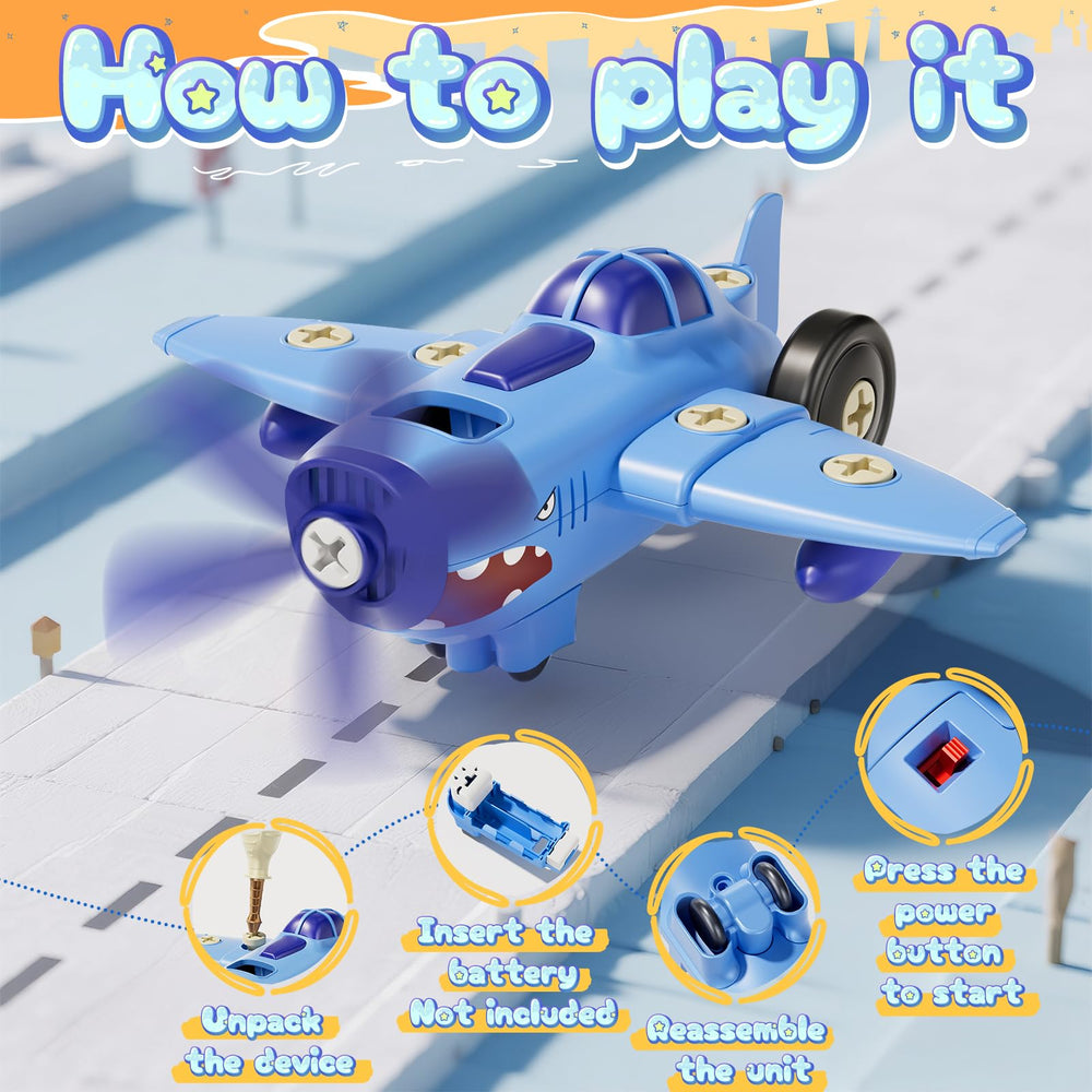 Skirtoy Take-Apart Electric Building Toy screw set and accessories for modular builds