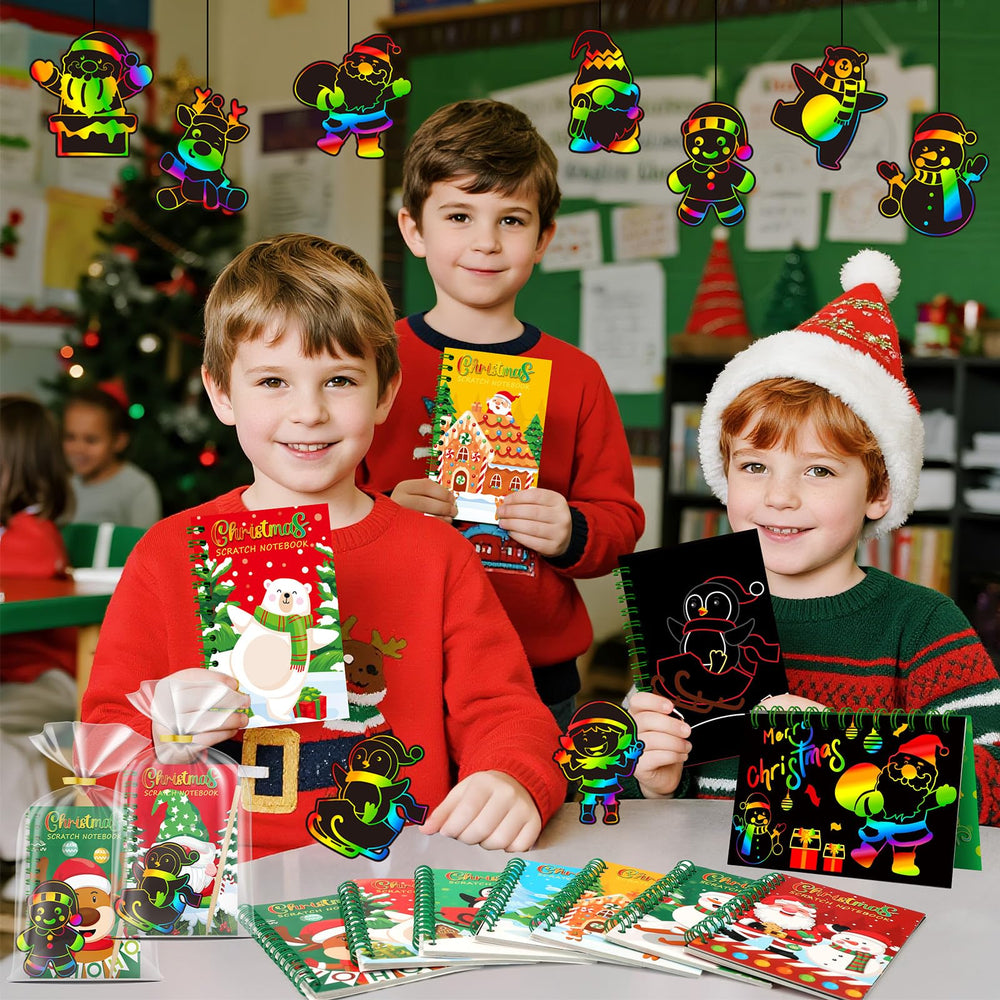Skrajoi travel-friendly scratch art kit keeps kids entertained during trips