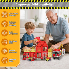 SKTMYY building-block tiles support imaginative architecture and STEM exploration.