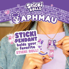 Sky Castle Sticki Rolls Aphmau bracelet setup; quick and kid-friendly assembly.