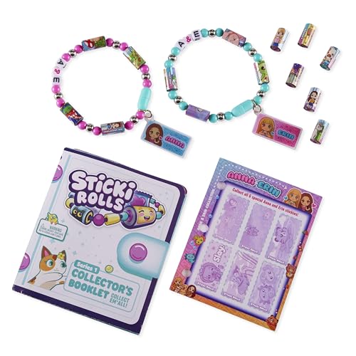 Sky Castle Sticki Rolls Erin bracelet close-up highlights accessible sticker sharing