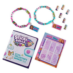 Sky Castle Sticki Rolls Erin bracelet close-up highlights accessible sticker sharing