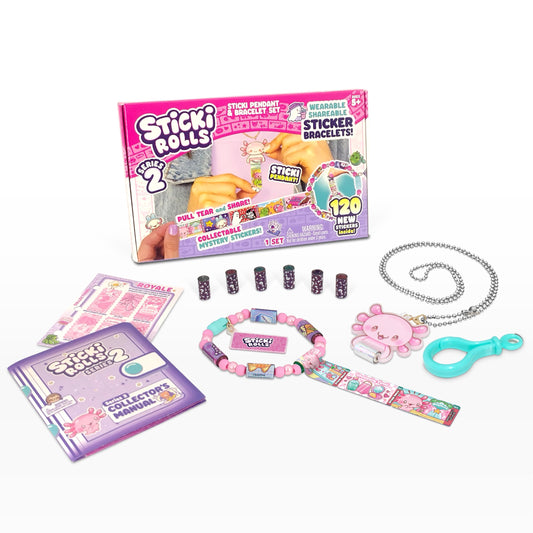 Sky Castle Sticki Rolls pendant pack cover with 120 exclusive stickers.