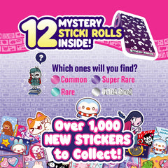 Sky Castle Sticki Rolls unboxing reveals rare designs and glow.