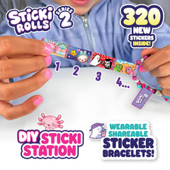 Sky Castle Sticki Rolls Station bracelet designs shown for versatile looks.