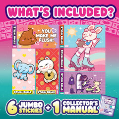 Sky Castle Sticki Rolls showcase rare designs across four rarity levels