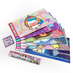 Sky Castle Sticki Rolls jumbo foil stickers pack for walls and mirrors.